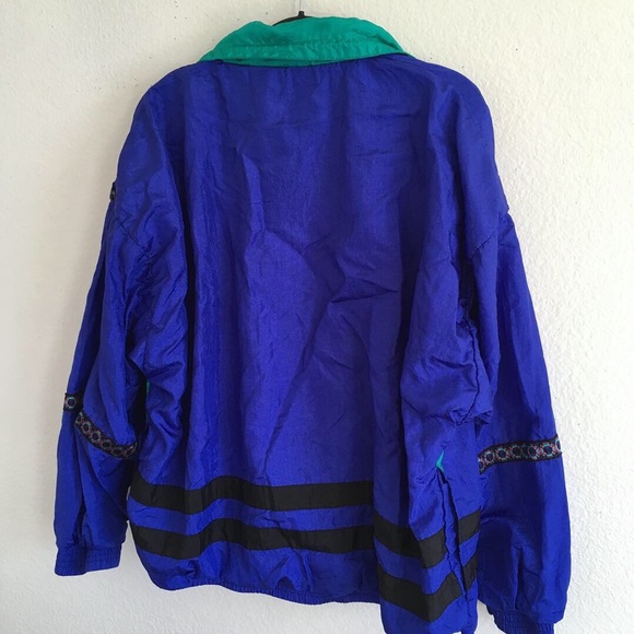 Vintage 80s windbreaker jacket jogger set - Picture 6 of 8